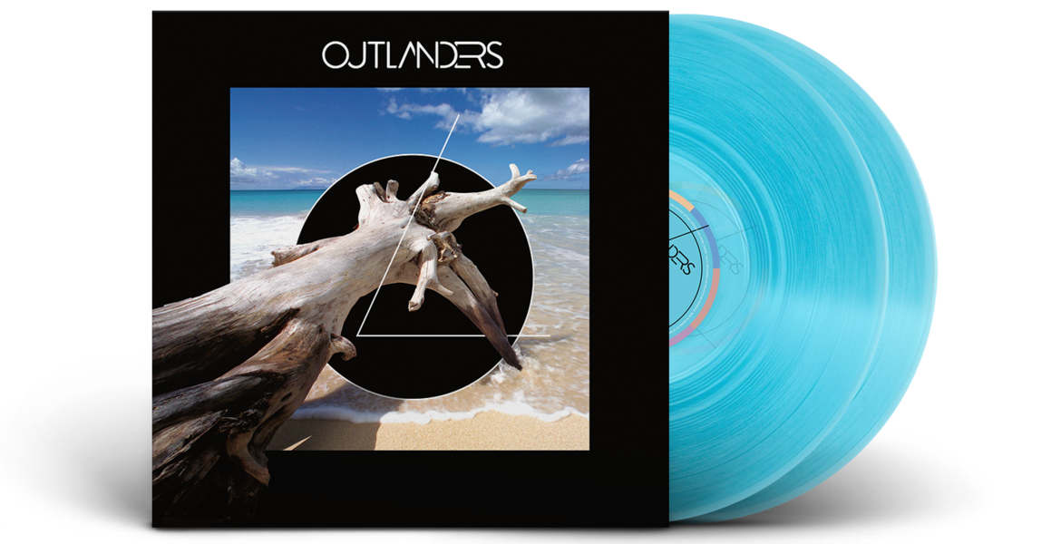  Outlanders, Double Vinyl Gatefold Limited Edition Blue Curacao 