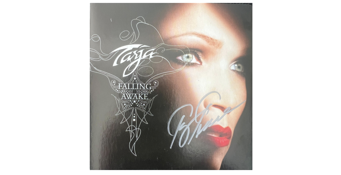  Falling awake, CD Single - signed 