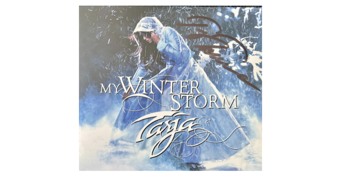  My Winter Storm Special Edition, 2CD Digipack (Argentinian Version) - Signed 